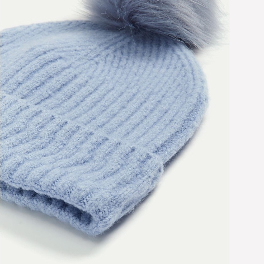 Pompom Beanie - Picture 2 of 5